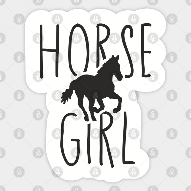 Horse Girl Outdoorsy Country Life Sticker by Anticorporati